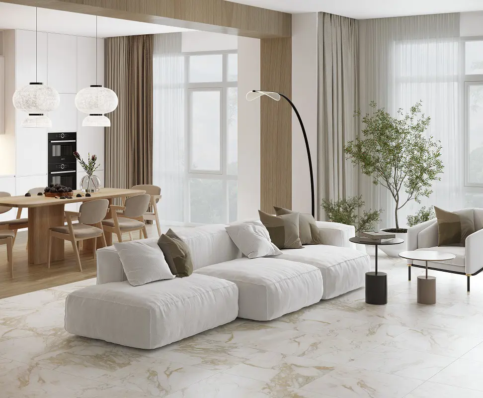 Изображение товара Керамогранит Laparet Calacatta Oro 60x120 см золото полированный для пола и стен