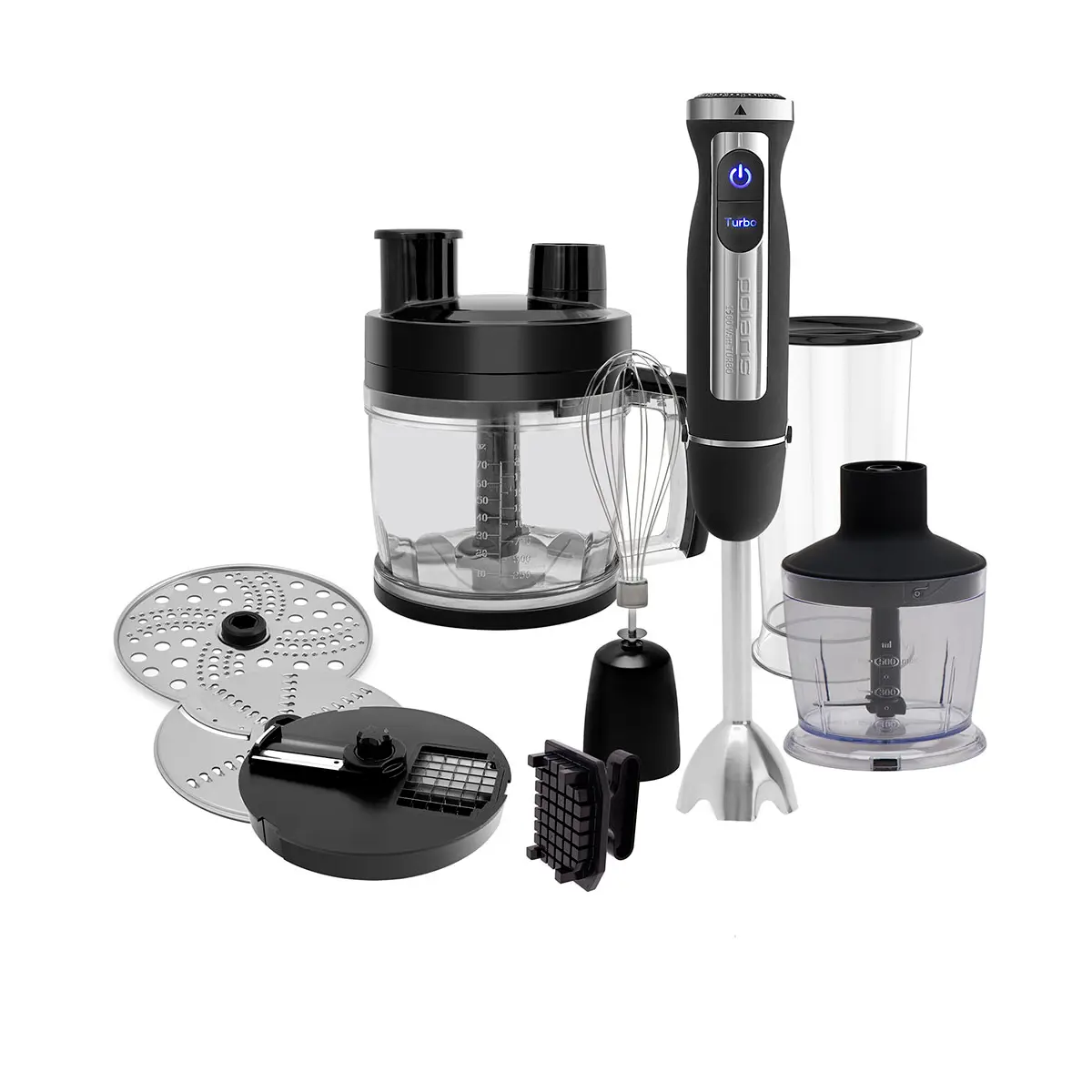 Изображение товара Погружной блендер Polaris 015664 26 скоростей цвет серый