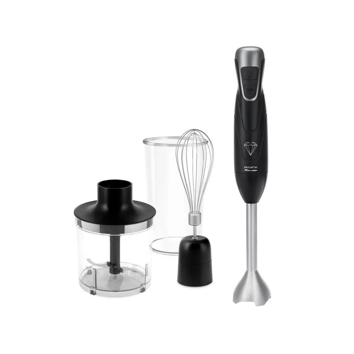 Изображение товара Погружной блендер Polaris 016771 2 скорости цвет серый