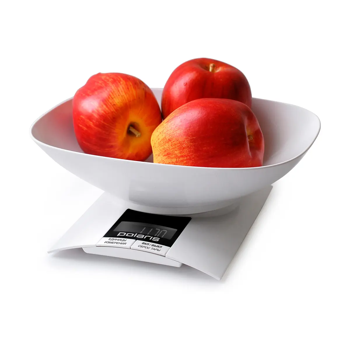 Изображение товара Электронные весы Polaris 243488 нагрузка до 3 кг цвет разноцветный