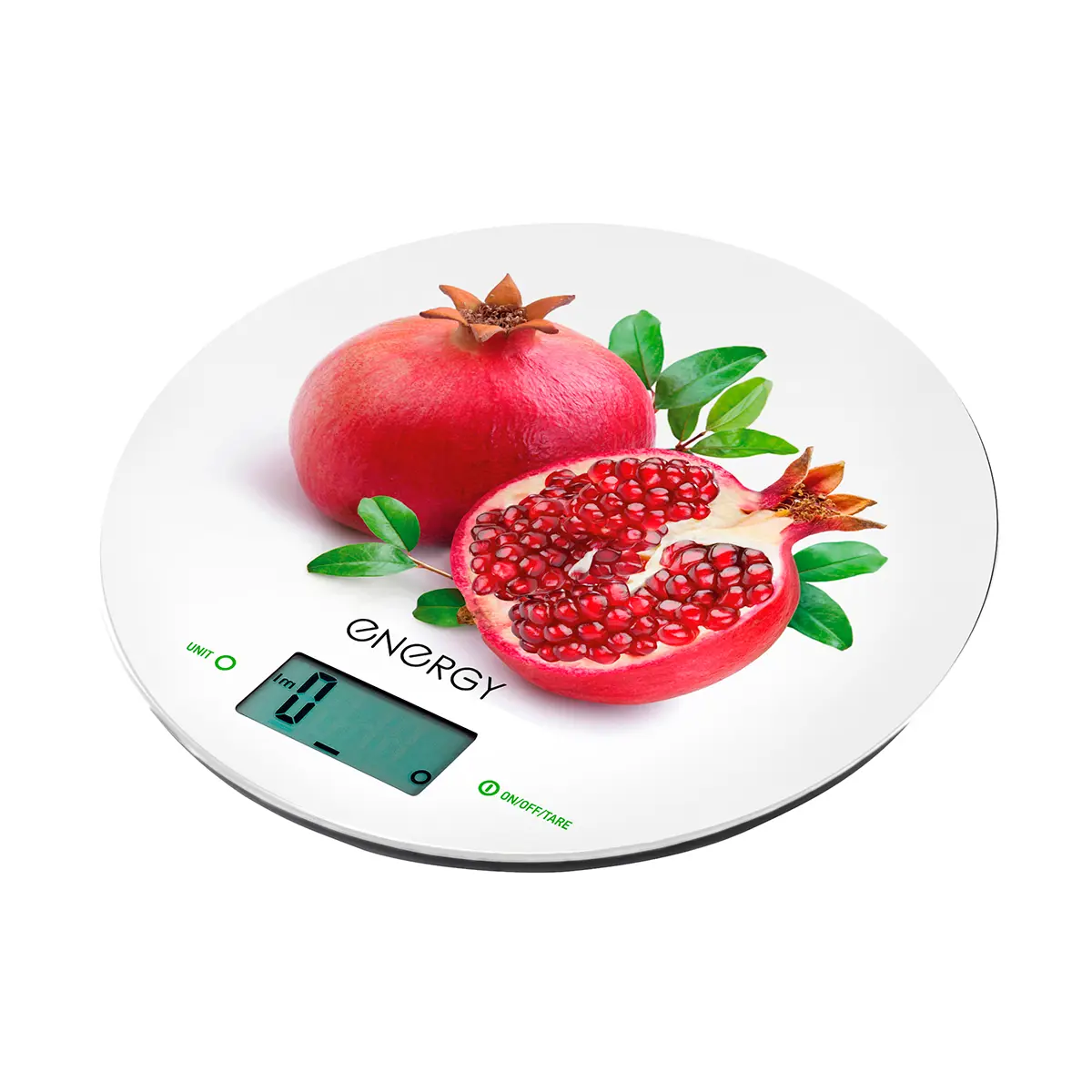 Изображение товара Электронные весы Energy 232279 нагрузка до 5 кг цвет белый,красный