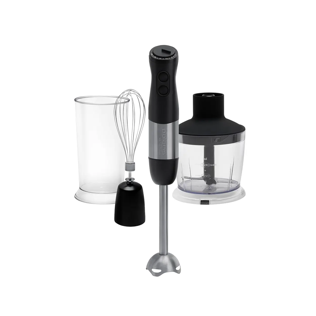 Изображение товара Погружной блендер Polaris 243471 25 скоростей цвет серый/черный