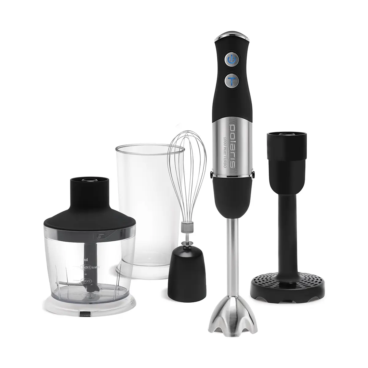 Изображение товара Погружной блендер Polaris 013776 2 скорости цвет серый