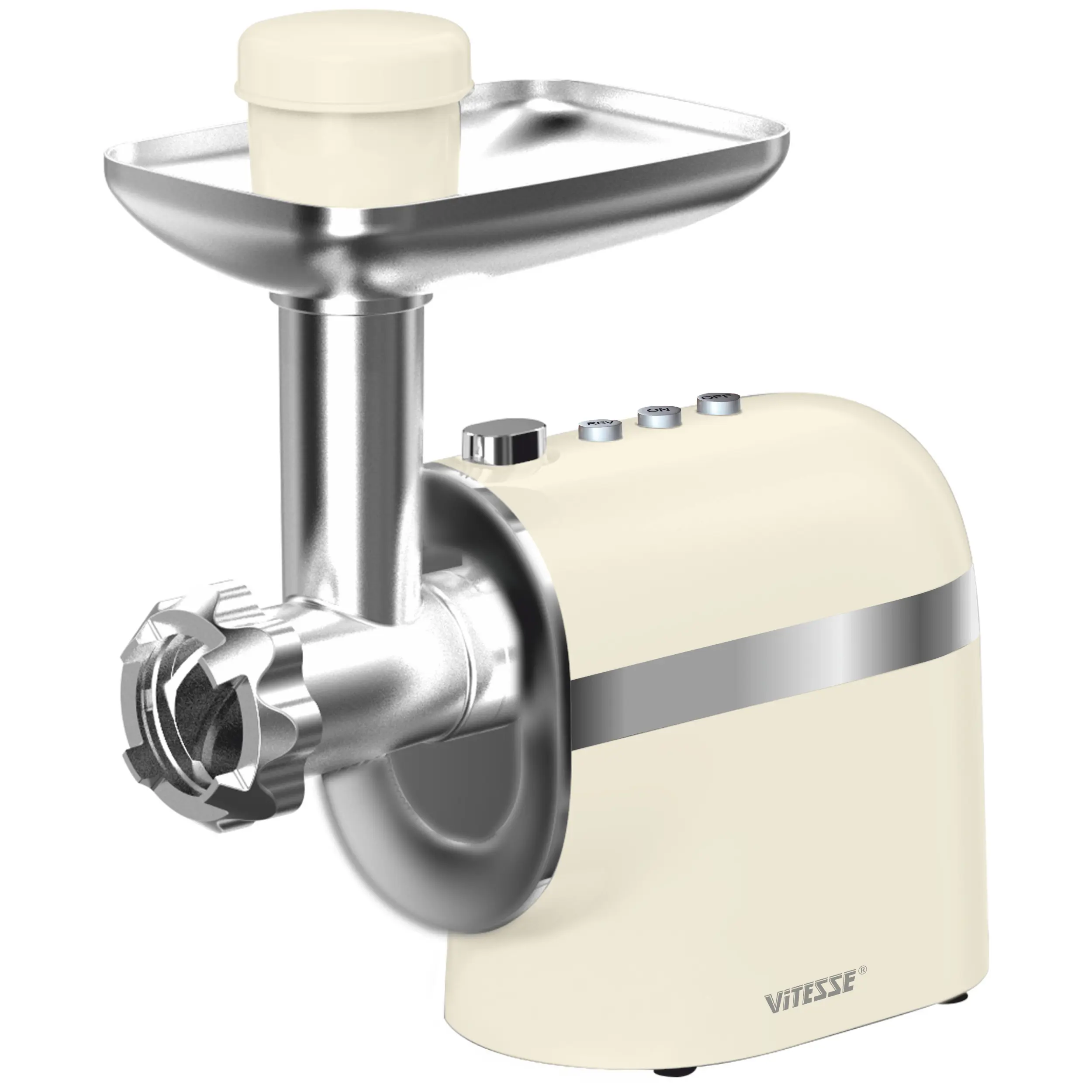 Изображение товара Мясорубка электрическая Vitesse Vs-mg2000 1200 Вт цвет слоновая кость
