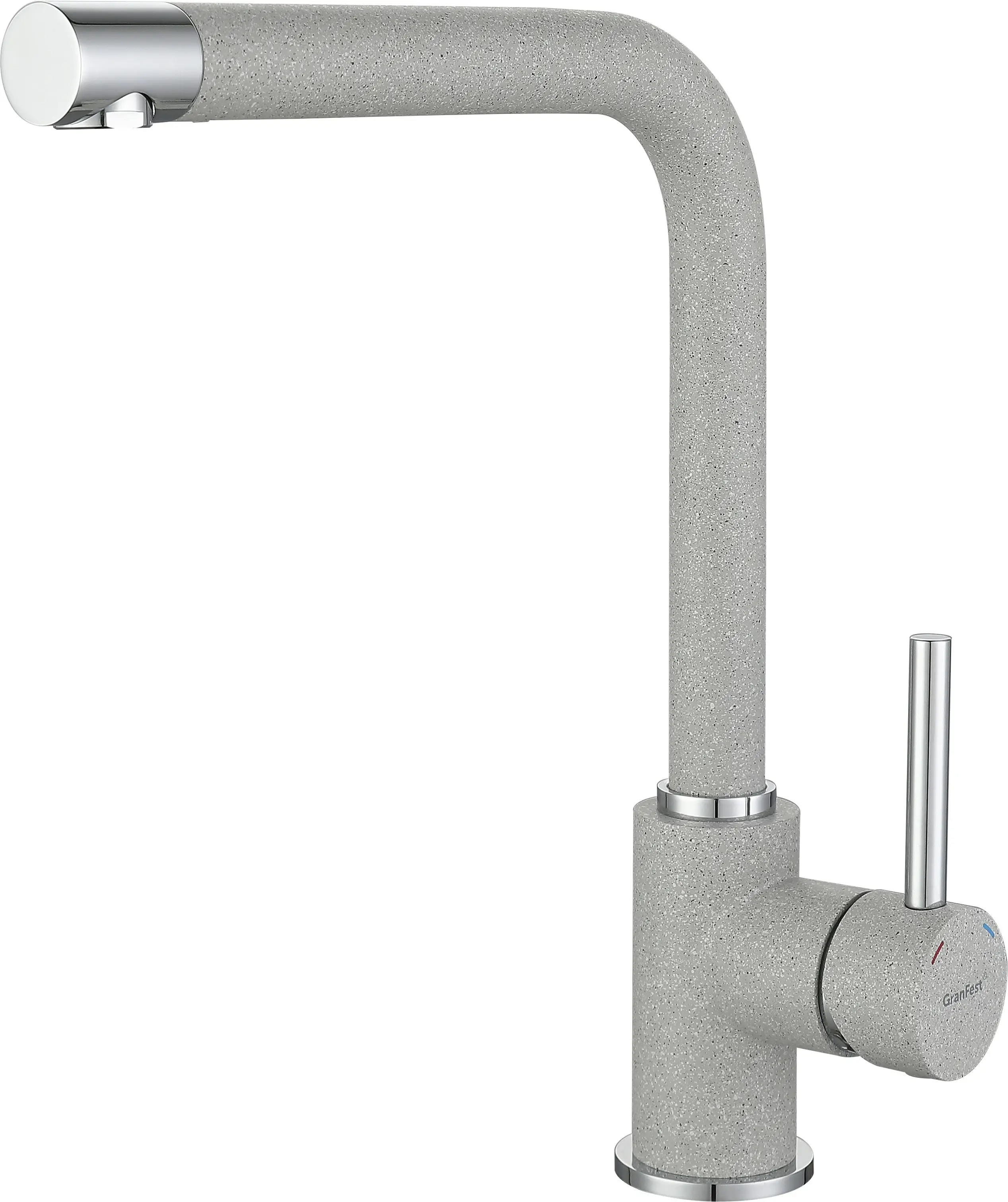 Изображение товара Однорычажный смеситель Granfest 3651 26.4 см цвет серый