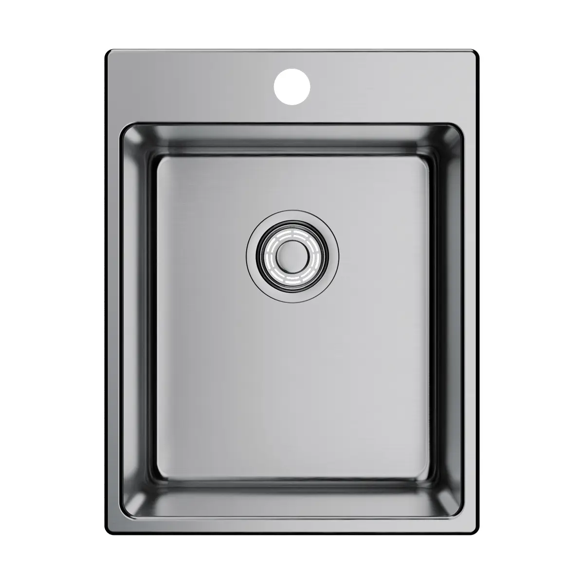 Изображение товара Врезная мойка Omoikiri Amadare 39x50.50x19 см нержавеющая сталь цвет нержавеющая сталь