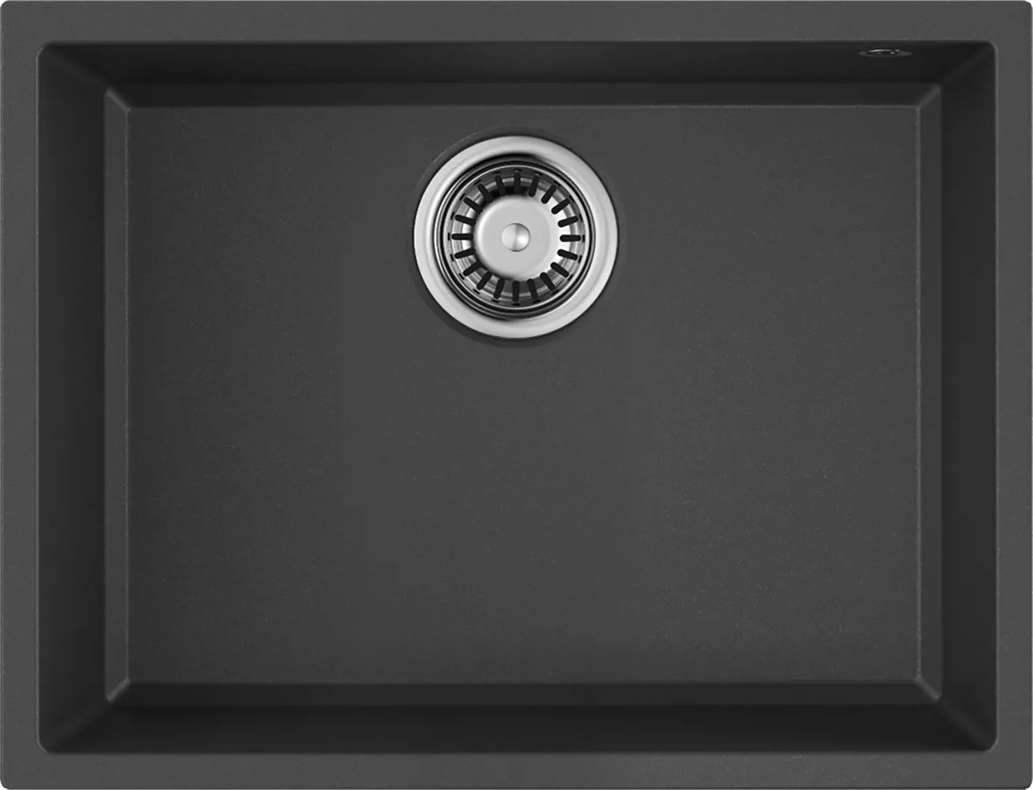 Изображение товара Кухонная мойка OMOIKIRI Tedori 54-U-BL 55x42см искусственный гранит/черный