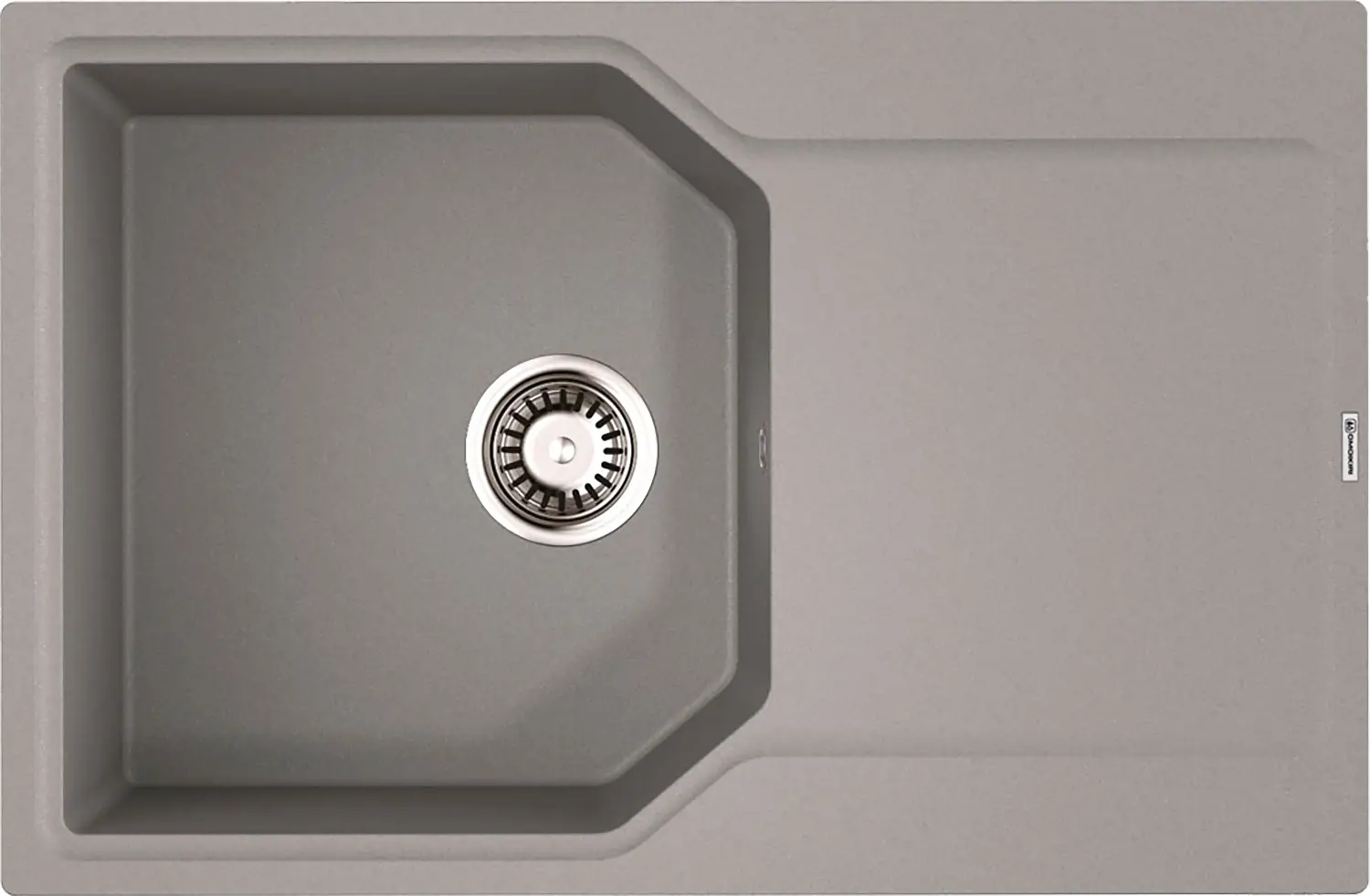 Изображение товара Кухонная мойка OMOIKIRI Yonaka 78-GR 78x51см искусственный гранит/Leningrad grey