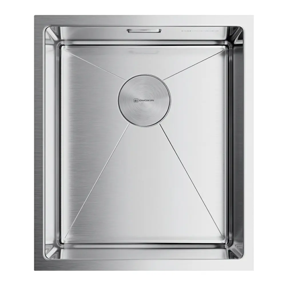 Изображение товара Интегрированная мойка Omoikiri Taki 38-U/IF-IN 38x44см нержавеющая сталь