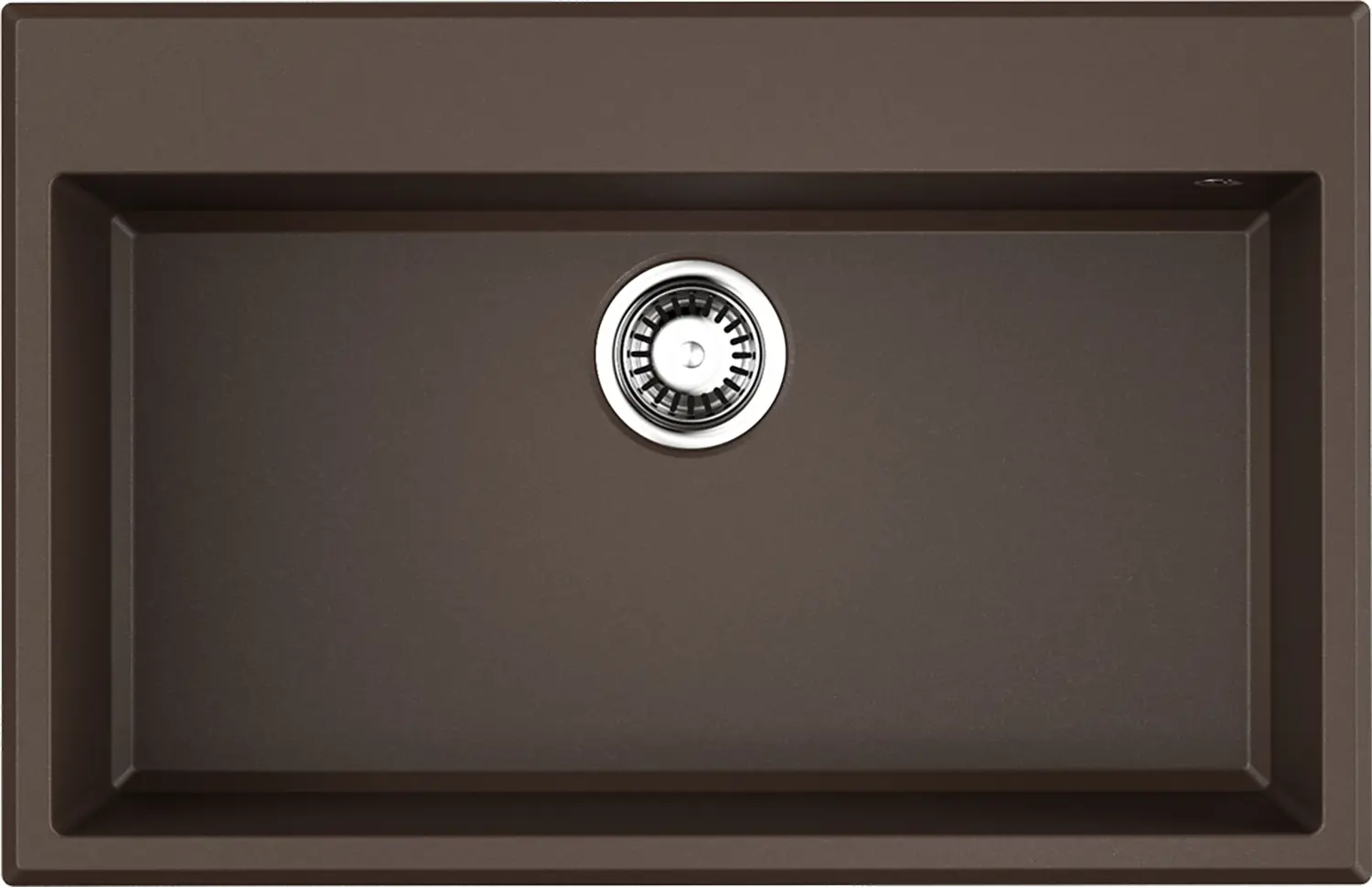 Изображение товара Кухонная мойка OMOIKIRI Tedori 79-DC 79x51см искусственный гранит/темный шоколад
