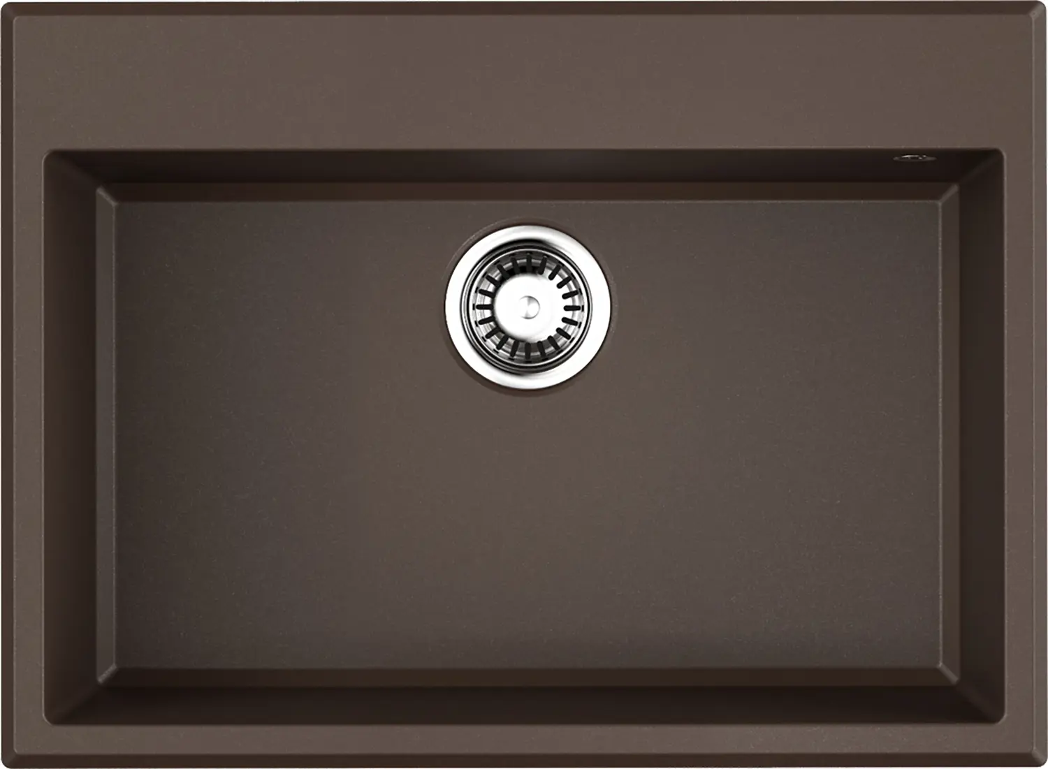 Изображение товара Кухонная мойка OMOIKIRI Tedori 68-DC 68x50см искусственный гранит/темный шоколад