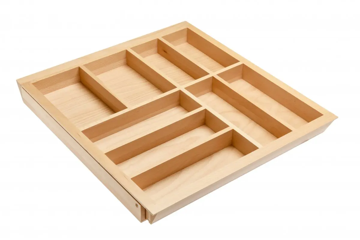 Изображение товара Деревянный регулируемый лоток GTV 13988 для ящиков систем AXIS и Modern Box бук