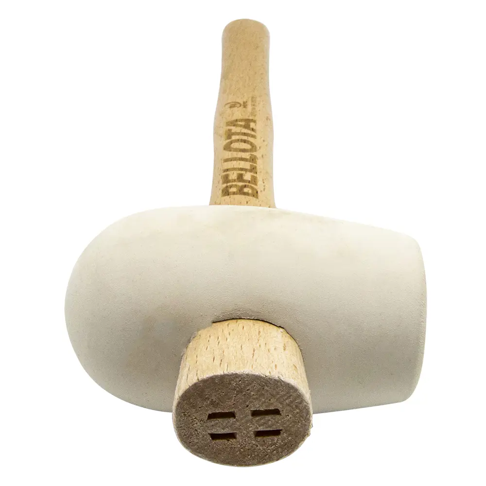 Изображение товара Киянка резиновая Bellota 8054-250, 250 г белая