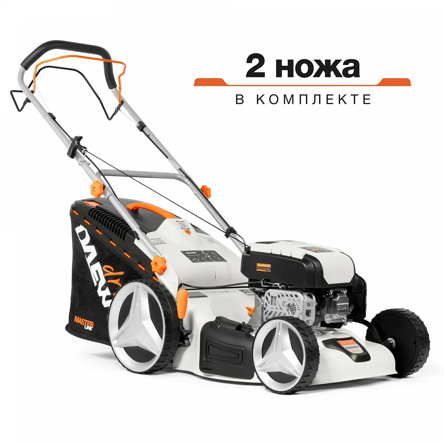 Изображение товара Газонокосилка бензиновая самоходная Daewoo L 50sp 5 л.с. 48 см