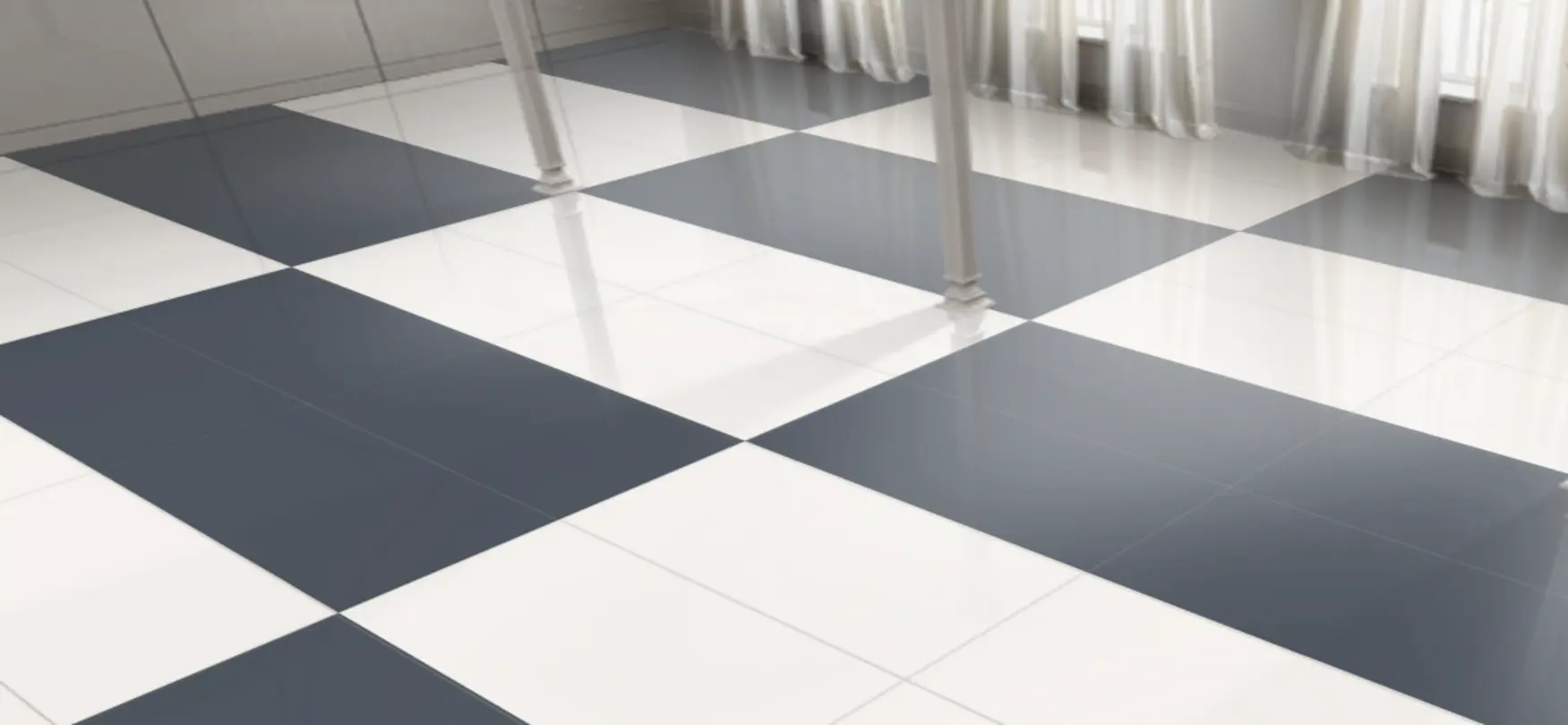 Изображение товара Керамогранит Uralgres Уральский гранит 600x1200 полированный u00028664 60x120см 2.16 м² цвет черный/светло-серый, цена за упаковку