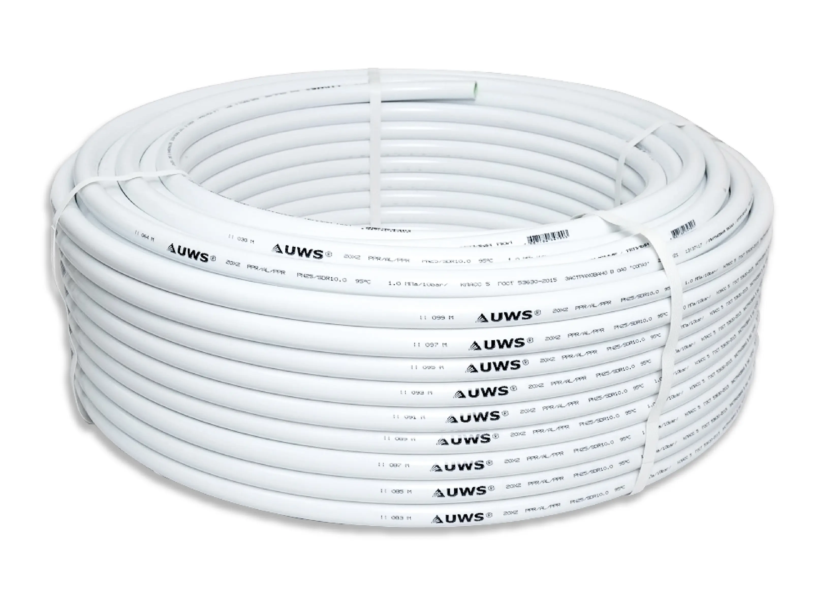 Изображение товара Труба металлополимерная PPR-AL-PPR UWS 26x3 мм