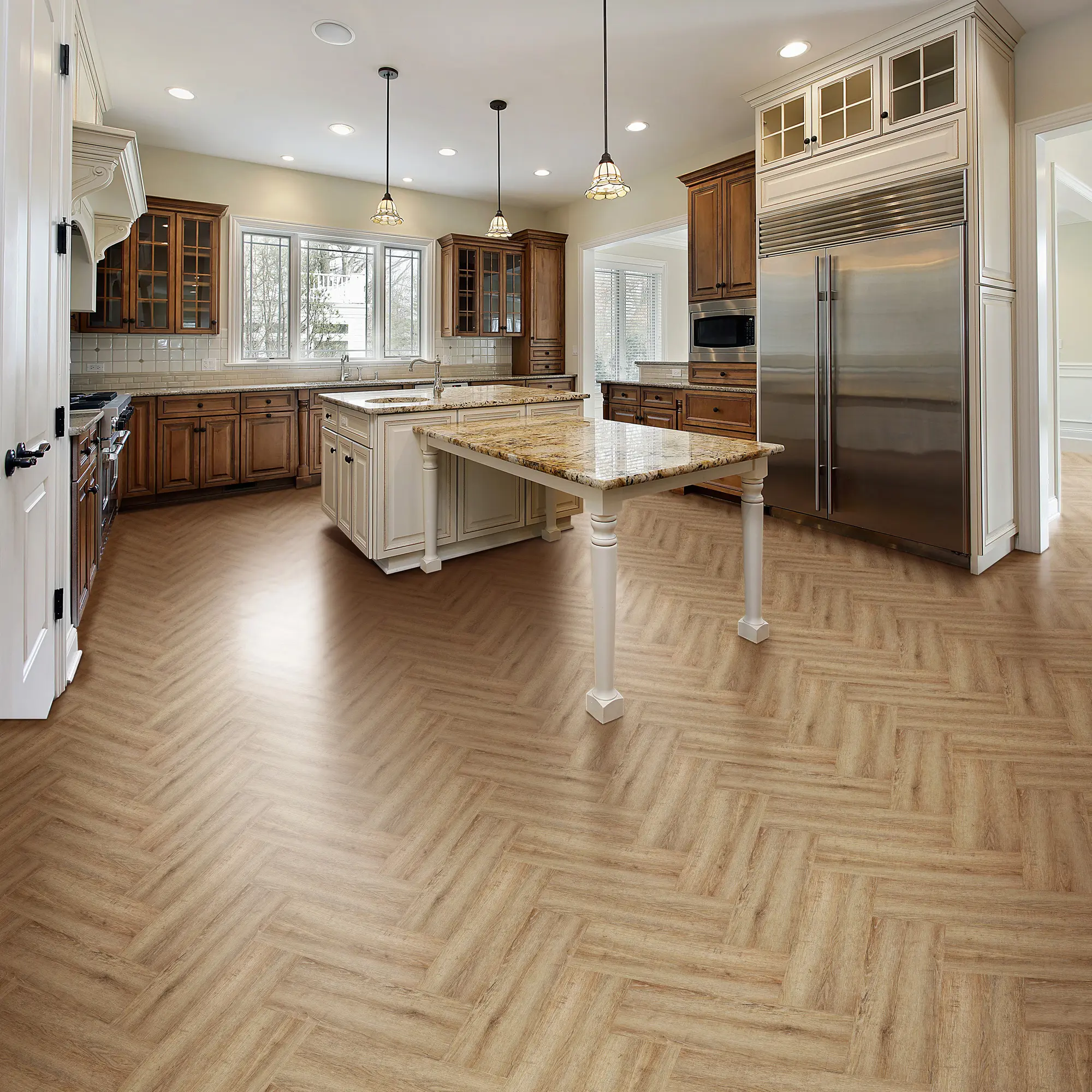 Изображение товара ПВХ плитка Jazz Ornette 41 класс 2.1 мм - идеальный выбор для любого интерьера