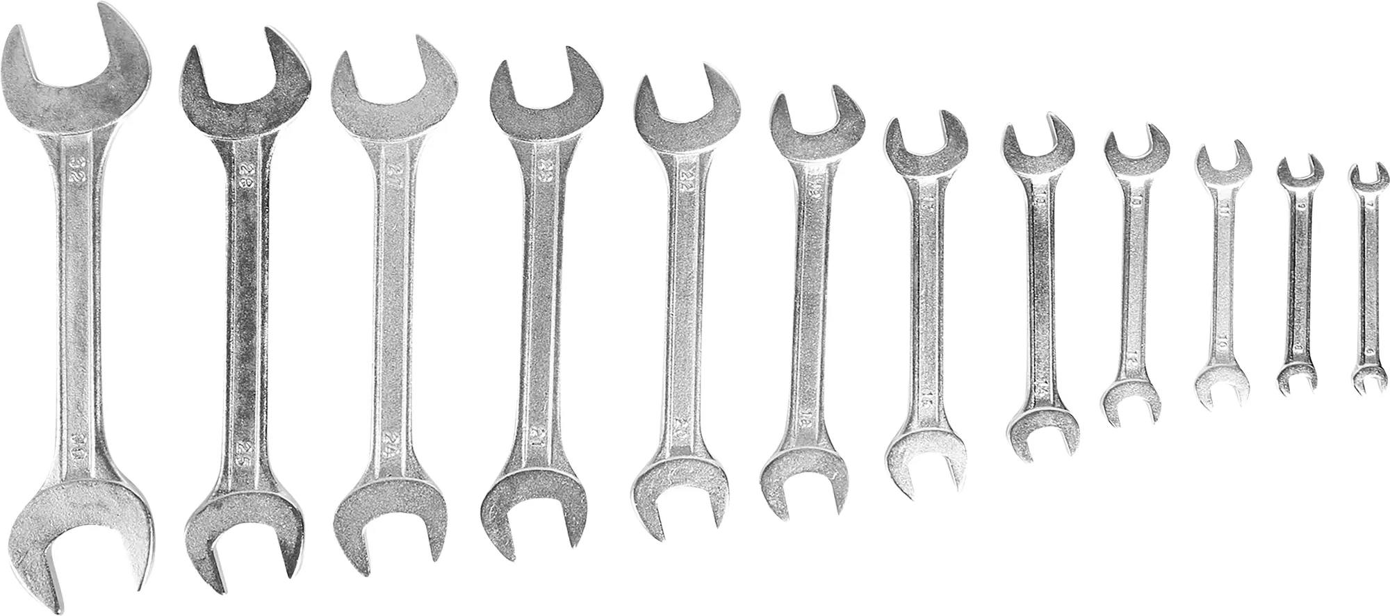 Изображение товара Набор ключей рожковых Вихрь 73/6/5/5, 12 предметов, 6-32 мм