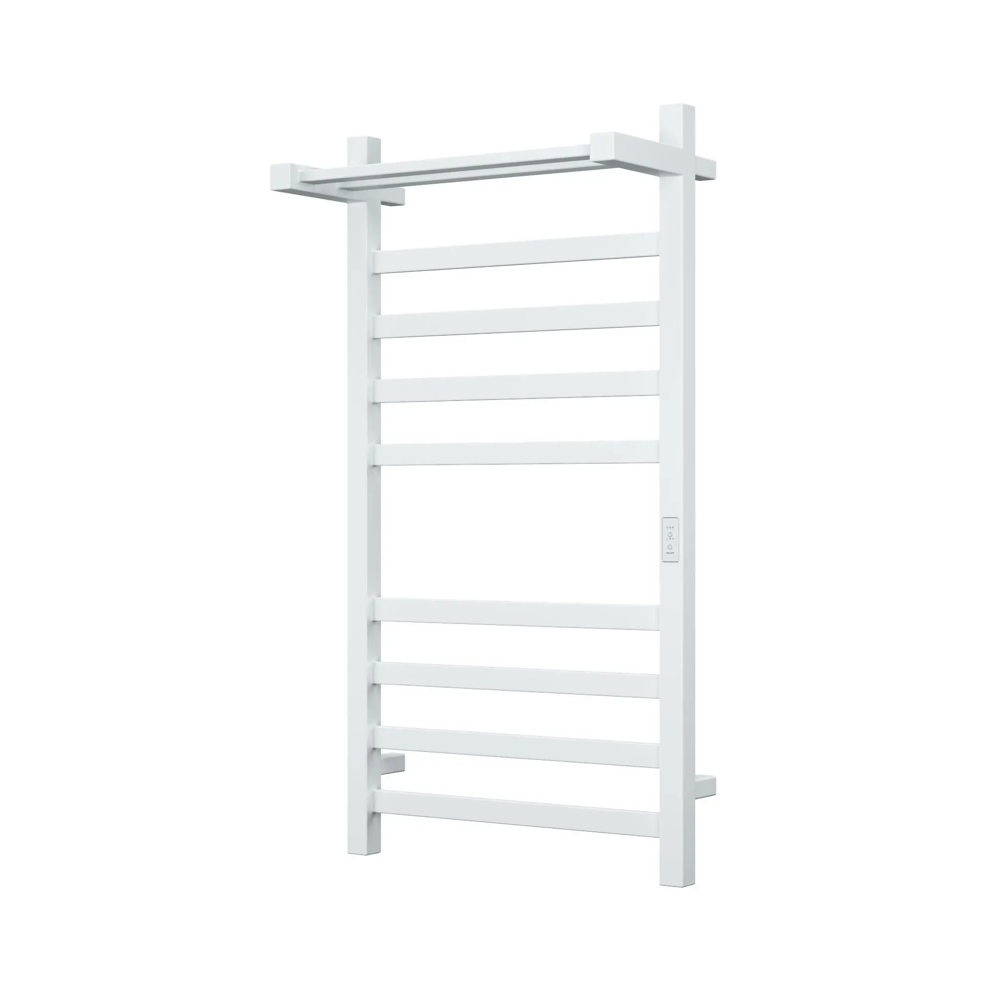 Изображение товара Электрический полотенцесушитель Bauedge Hotel Shelf П8 500x1000 мм 110 Вт с полкой