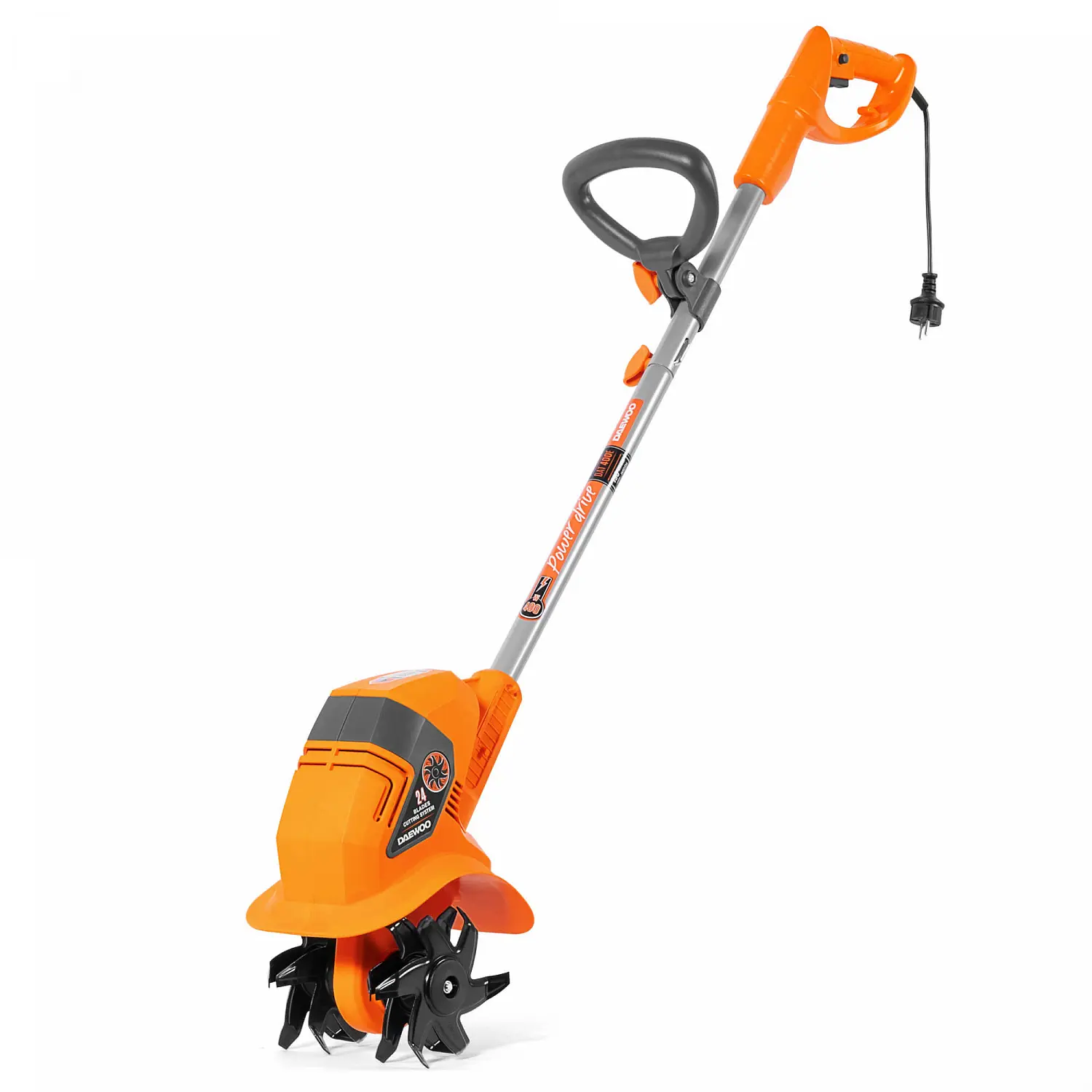 Изображение товара Электрический культиватор Daewoo DAT400E 400 Вт легкий и удобный для обработки земли