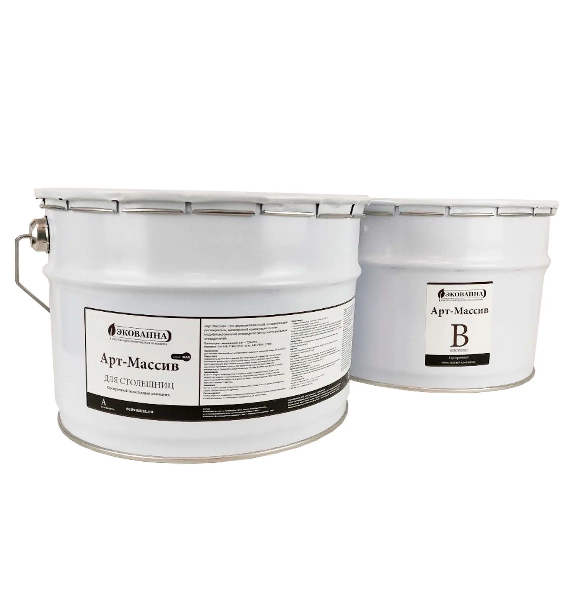 Изображение товара Смола эпоксидная ЭкоВанна Арт-Массив 10 кг