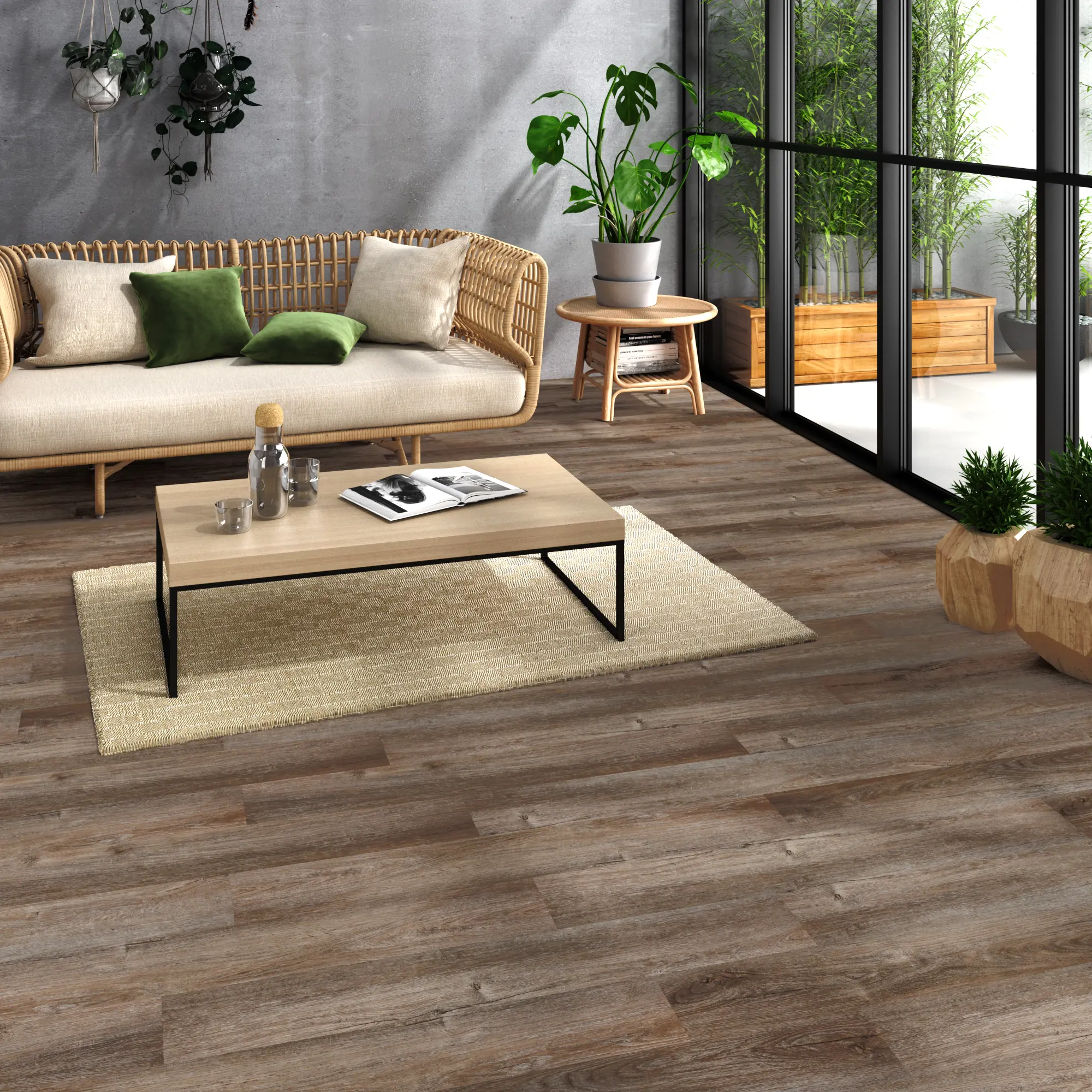 Изображение товара ПВХ плитка Artens Forte Oasis 31 класс толщина 2 мм 2.51 м²