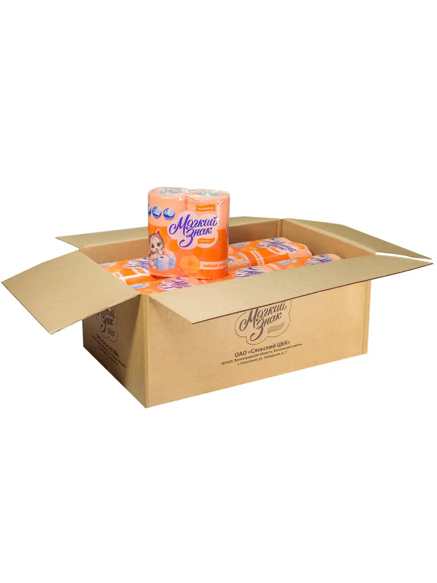 Изображение товара Туалетная бумага Мягкий знак Г-С94н 96 рулонов