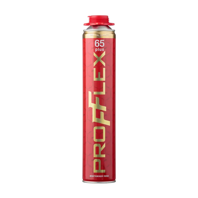 Изображение товара Пена монтажная профессиональная Profflex PRO RED Plus 65л зимняя 850 мл