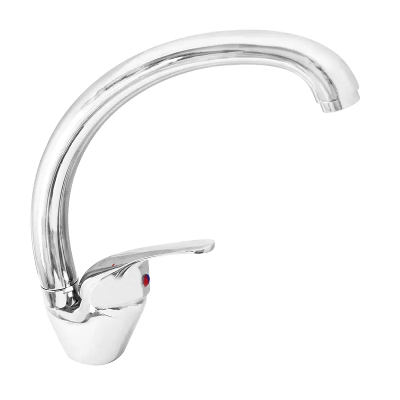 Изображение товара Смеситель для кухни однорычажный Istok luxe 0402.795 высота 20.5 см цвет хром