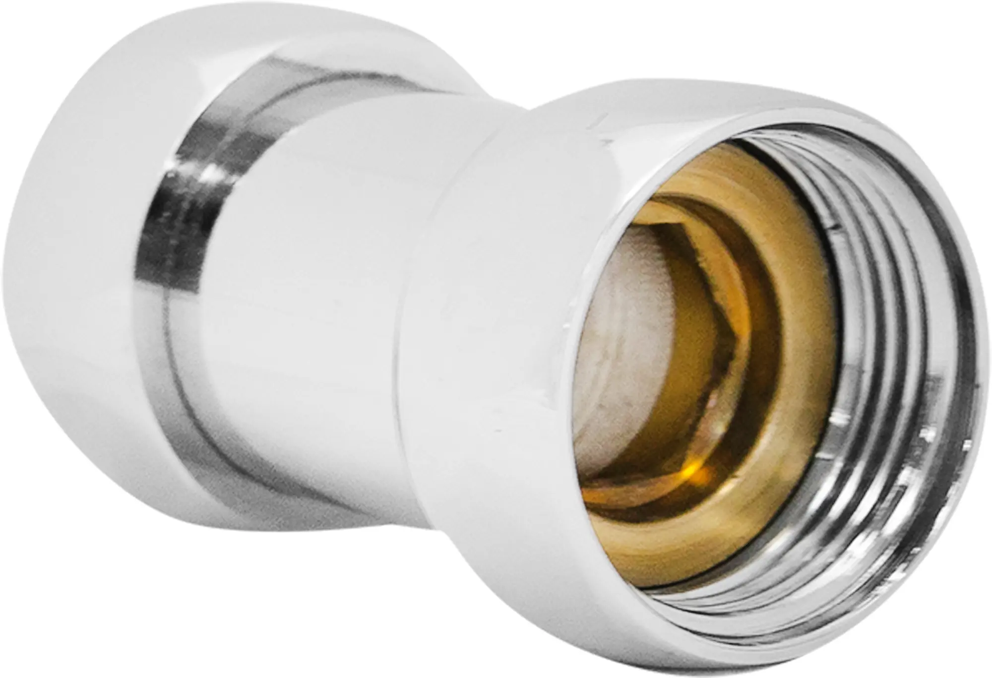 Изображение товара Комплект фитингов прямое соединение гайка-гайка 1"x1" ВР латунь