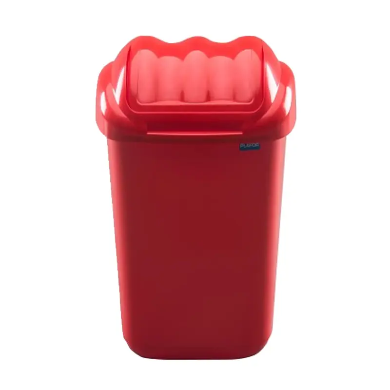 Изображение товара Мусорное ведро Plafor Fala 30 л цвет красный