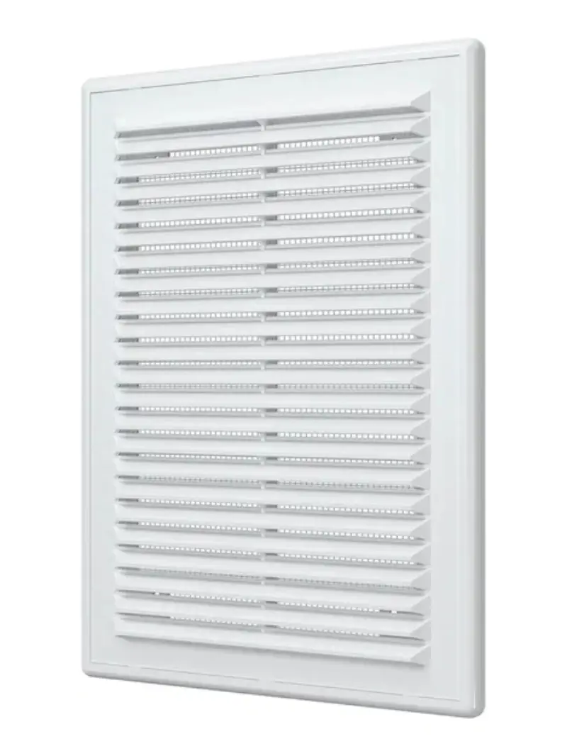 Изображение товара Решетка вентиляционная Auramax A1825R 183x253 мм пластик цвет белый