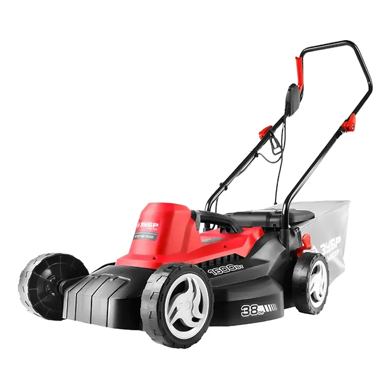 Изображение товара Газонокосилка электрическая Зубр ЗГКЭ-38-1600 1600 Вт 38 см