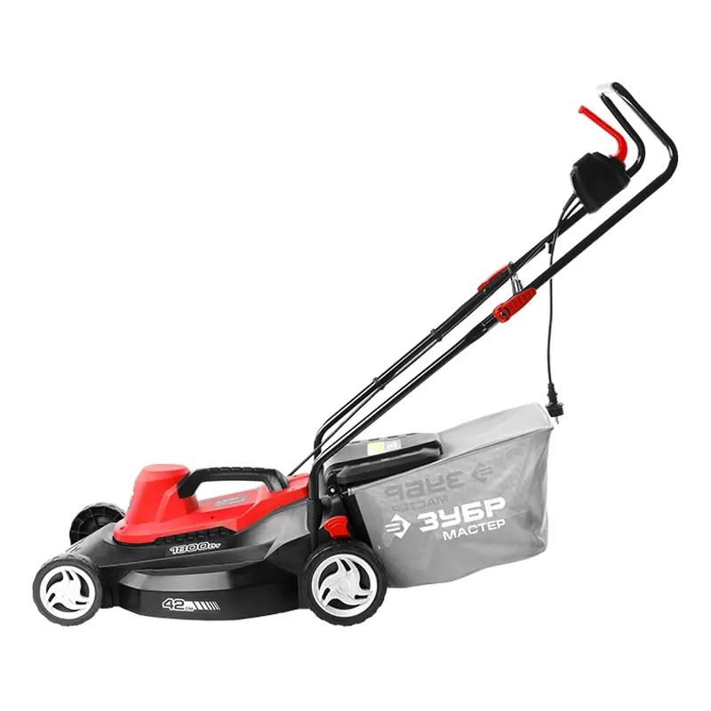 Изображение товара Газонокосилка электрическая Зубр ЗГКЭ-42-1800 1800 Вт 42 см