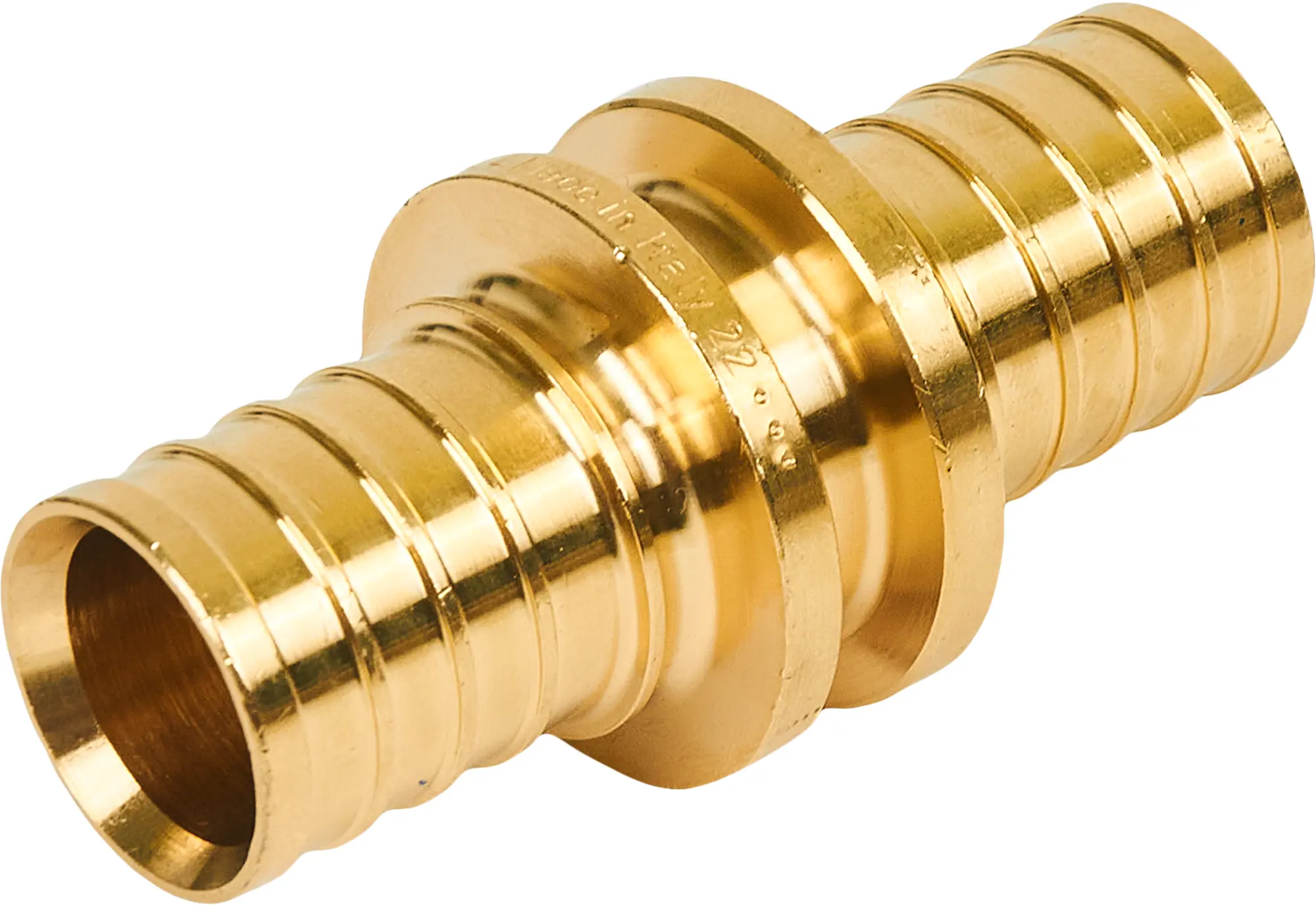 Изображение товара Муфта соединительная равнопроходная Stout 32x32 мм латунь SFA-0003-000032