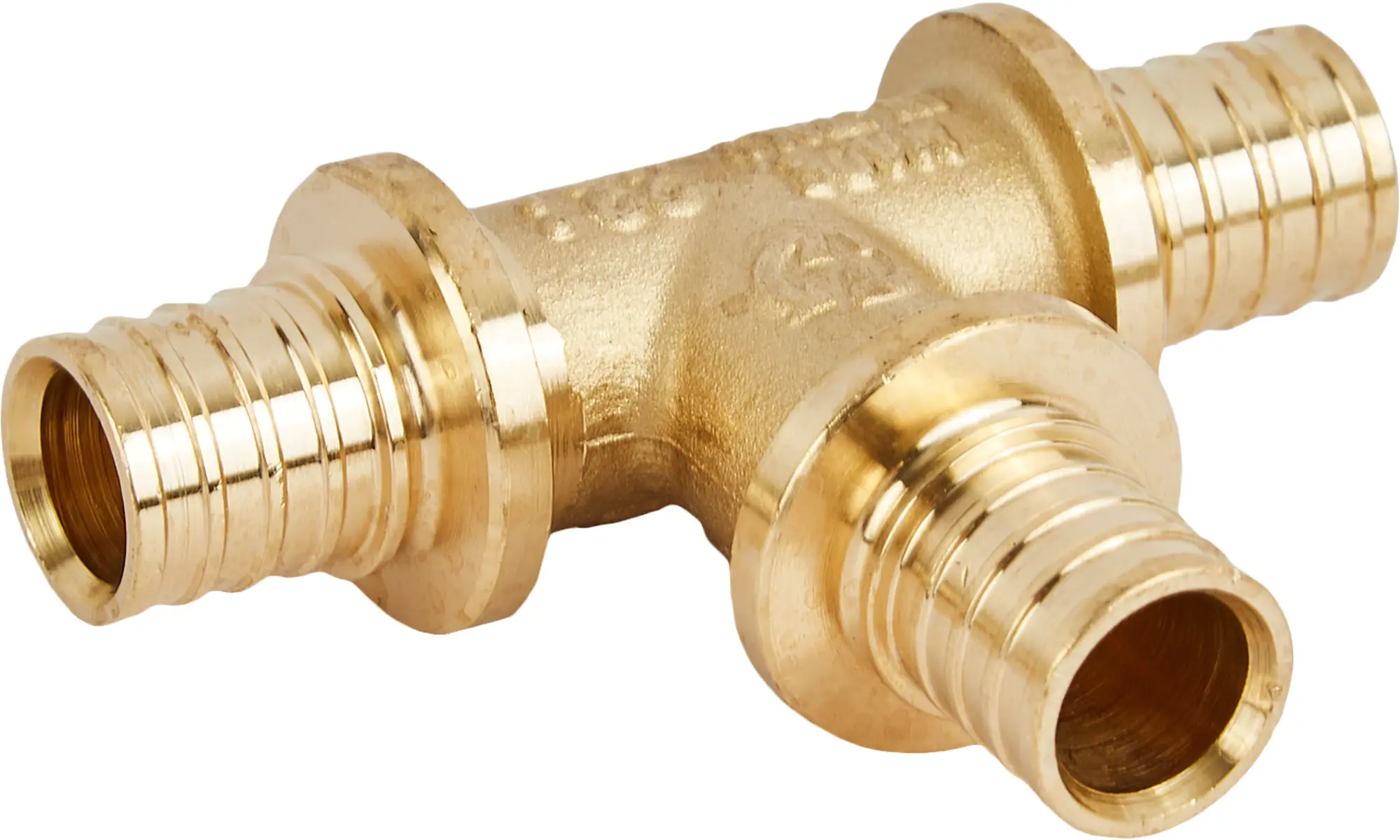 Изображение товара Тройник переходной латунь 16х16х16 мм для водопровода Италия