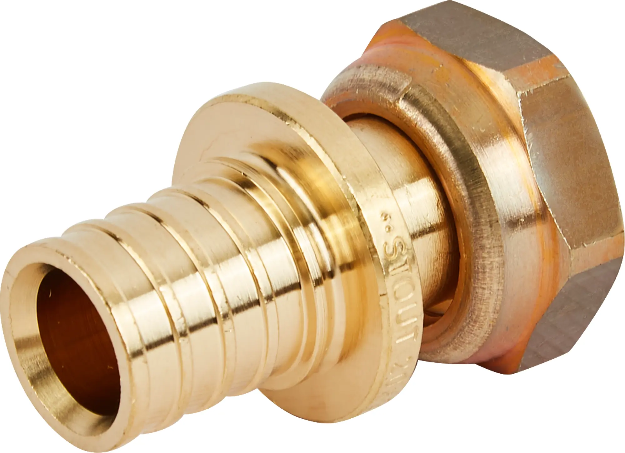 Изображение товара Переходник Stout 1/2"x20 мм ВР латунь SFA-0019-002012