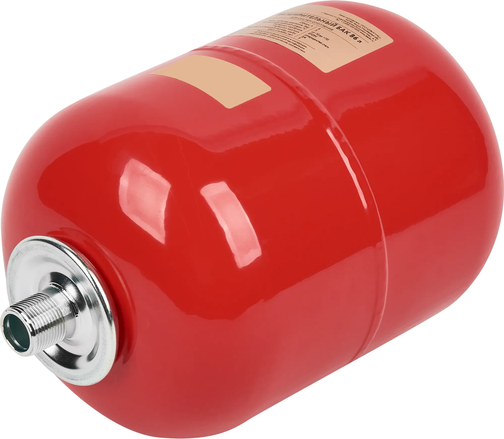 Изображение товара Расширительный бак 6 л фланец оцинкованная сталь