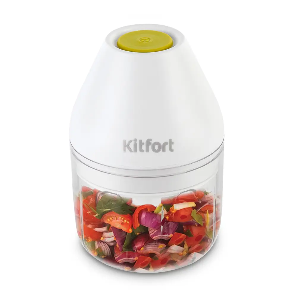 Изображение товара Измельчитель электрический Kitfort КТ-3087 1 скорость цвет белый