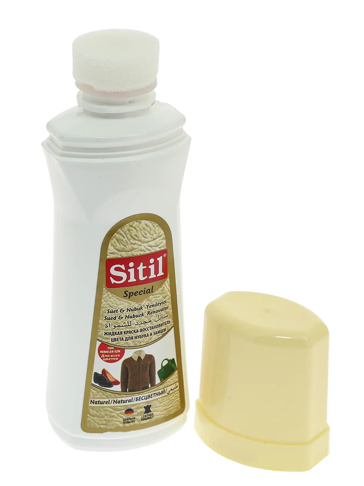 Изображение товара Краска-восстановитель для замши и нубука Sitil Suede&Nubuck Renovator 110.00 SSN бесцветная 100 мл