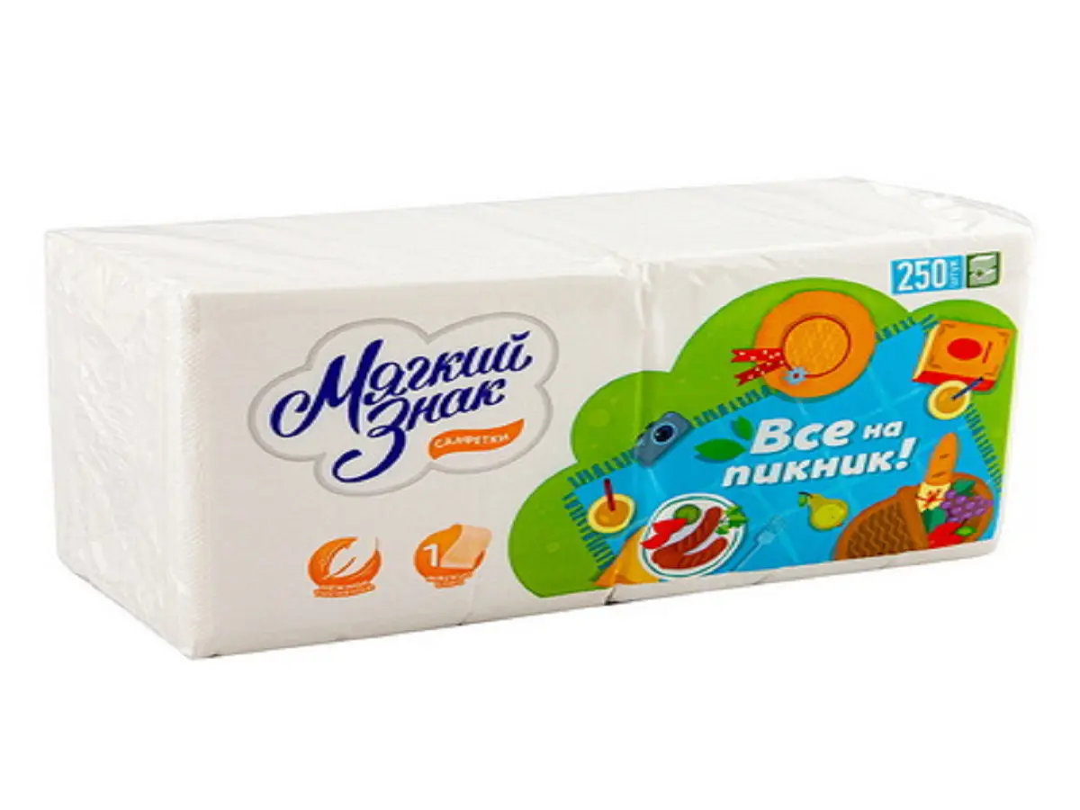 Изображение товара Салфетка для уборки Мягкий знак ПС-С58н микрофибра 24x24 см