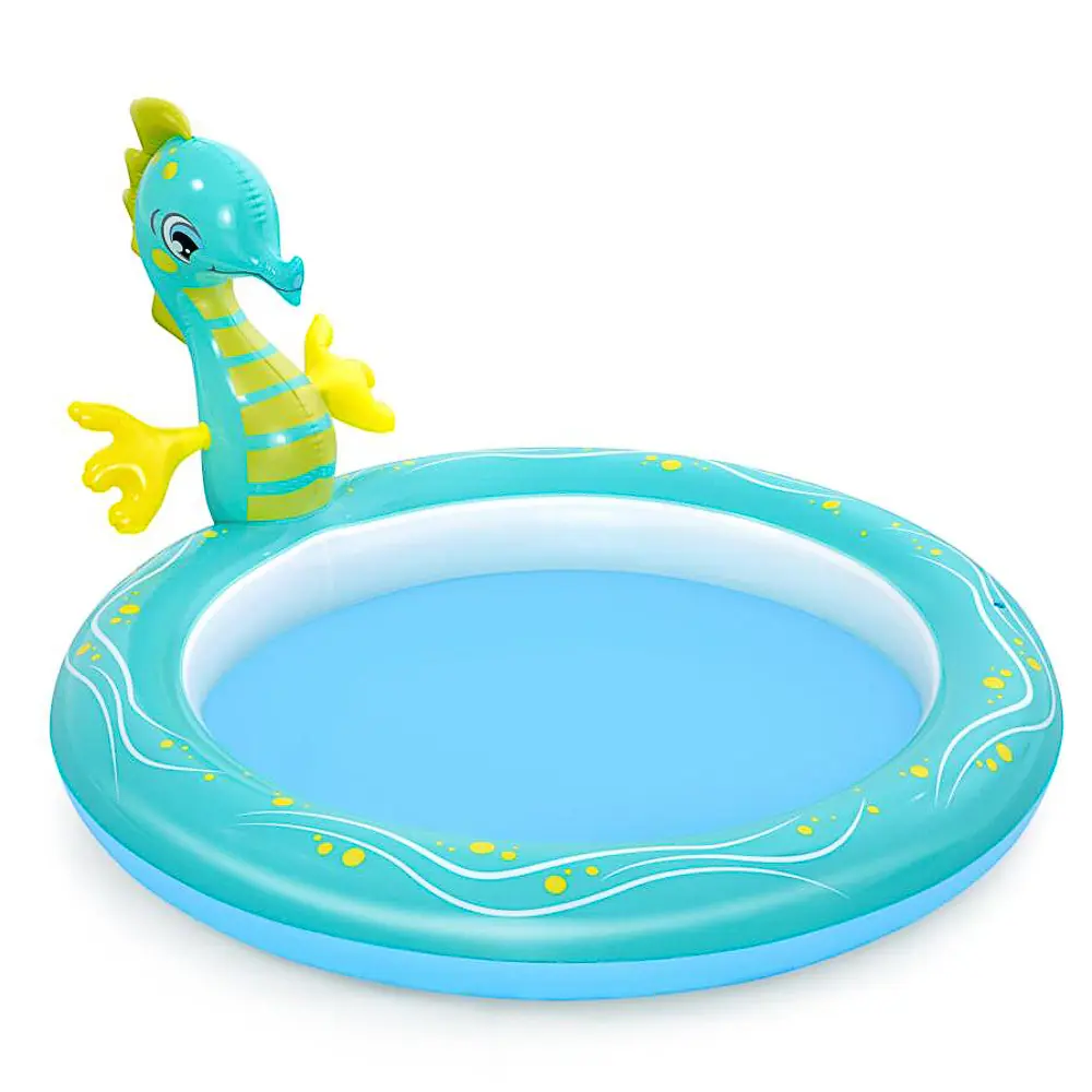 Изображение товара Детский надувной бассейн BESTWAY с разбрызгивателем 1.6 м 140 л