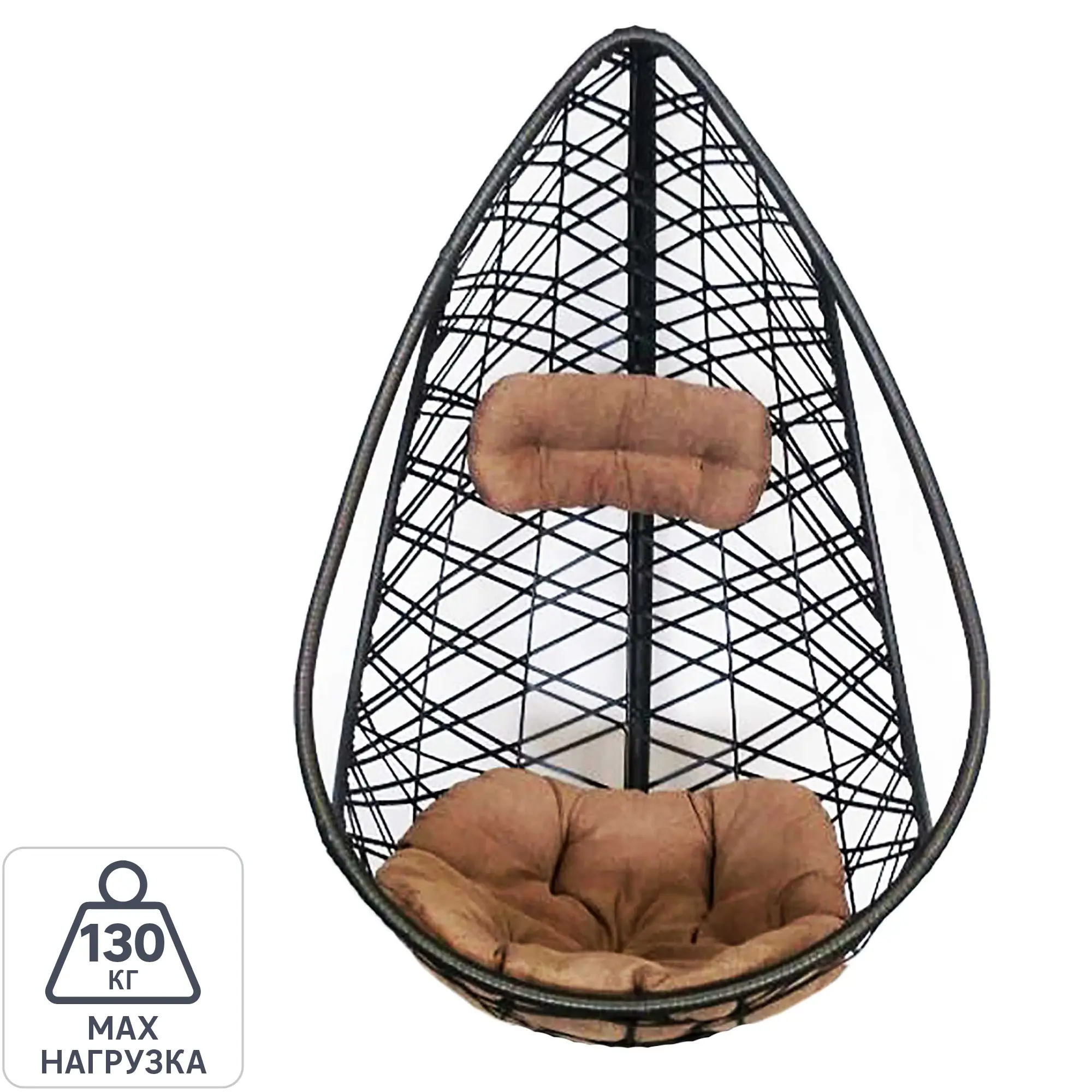Изображение товара Кресло подвесное «Кения», цвет коричневый (без опоры)