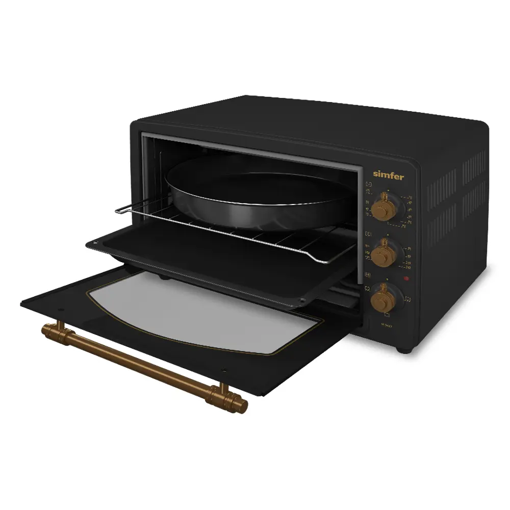 Изображение товара Электропечь Simfer M3427 48x38x33 см 1300 кВт цвет черный