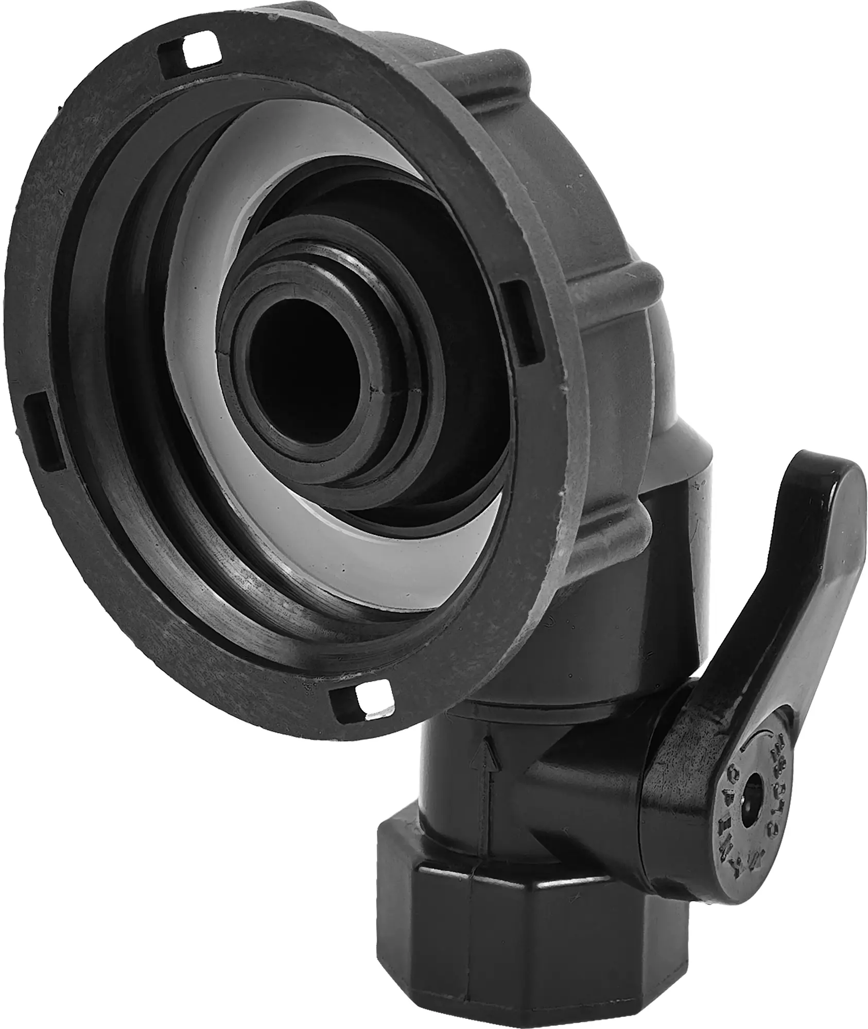 Изображение товара Набор для врезки в бочку Boutte 3/4" (гайка, угол, кран) для системы полива