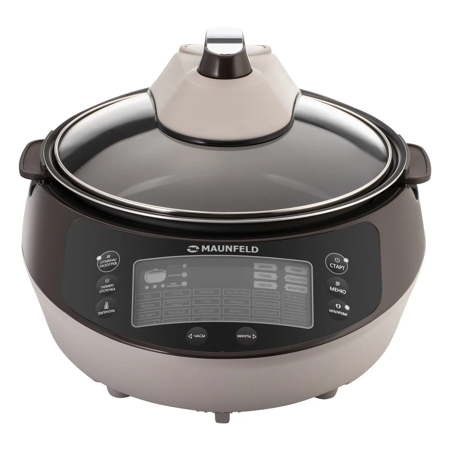 Изображение товара Мультиварка Maunfeld MF-1621BR с 30 программами 5л керамическая чашка