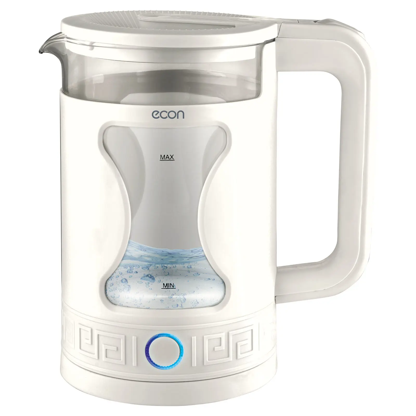 Изображение товара Электрический чайник ECON ECO-1505KE 1.5 л стекло белый