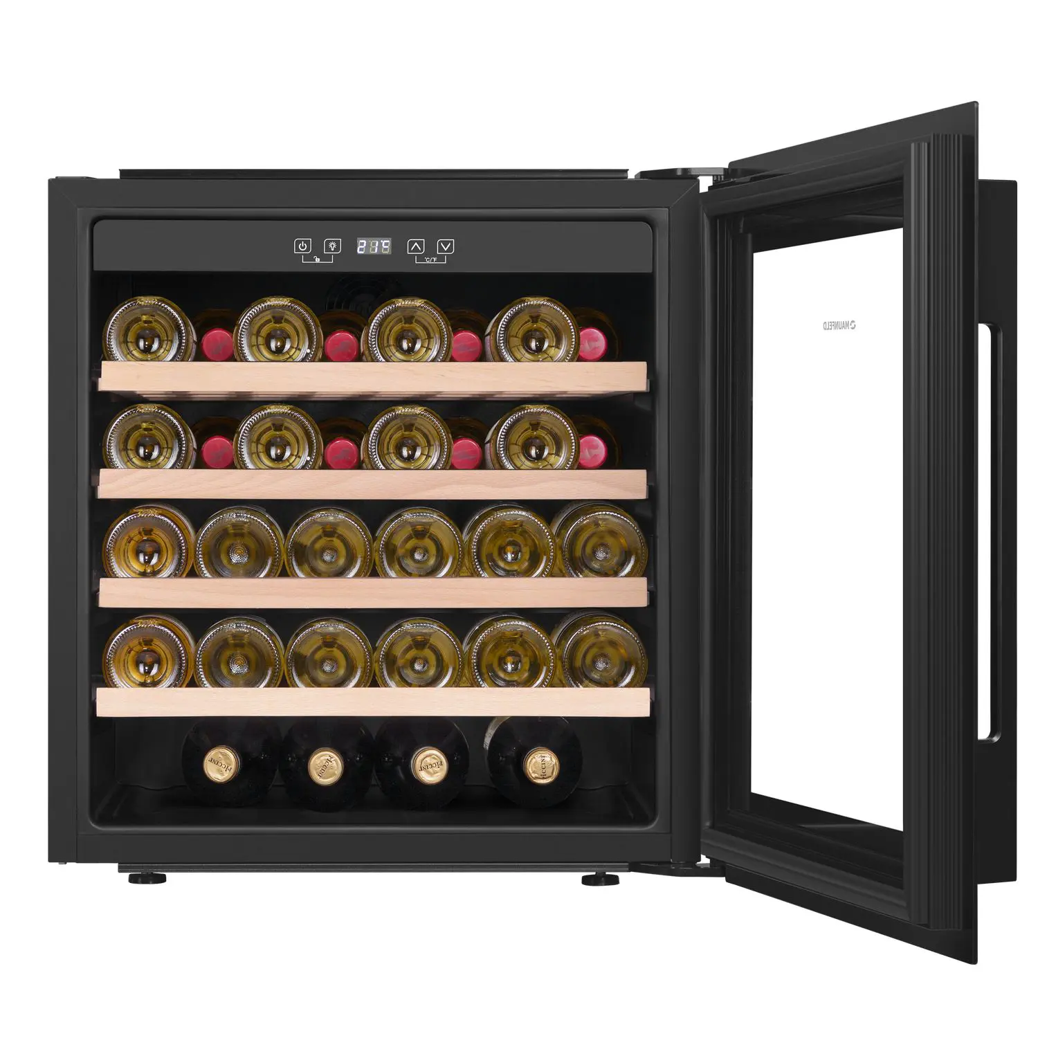 Изображение товара Винный шкаф Maunfeld MBWC-92S36 36 бутылок черный стильный для дома