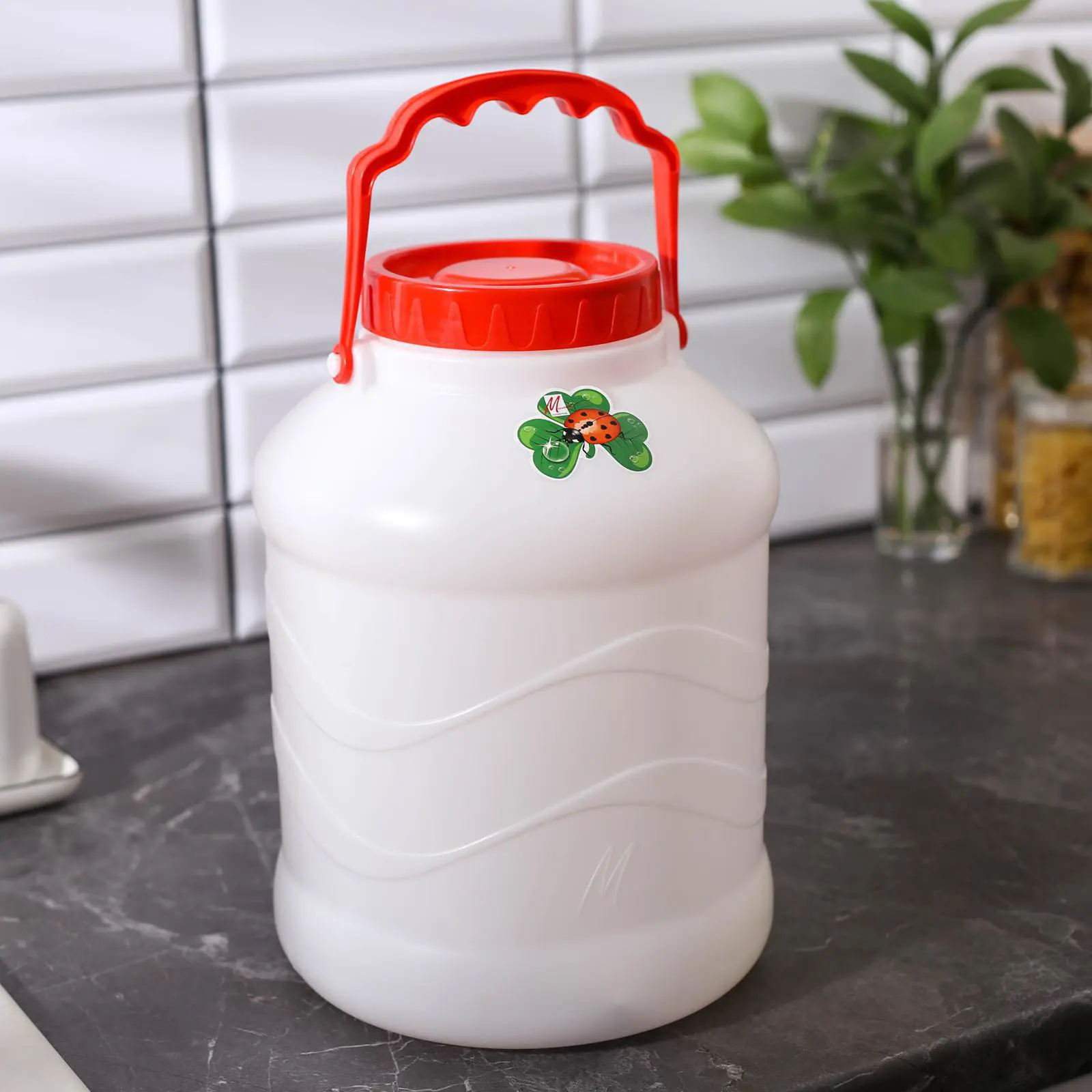 Изображение товара Бидон Милих 5187839 8 л пластик белый