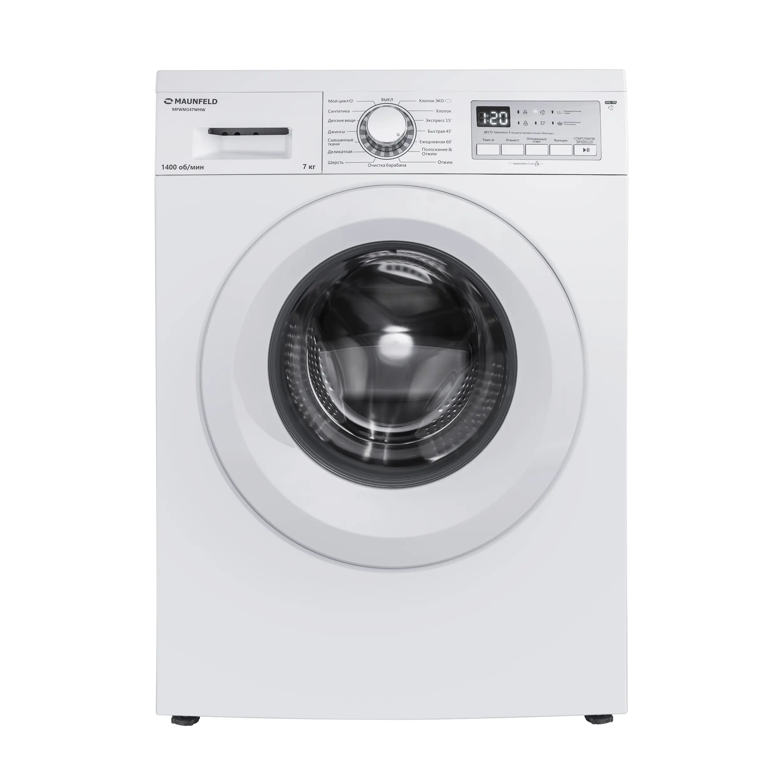 Изображение товара Стиральная машина Maunfeld MFWM147WHW